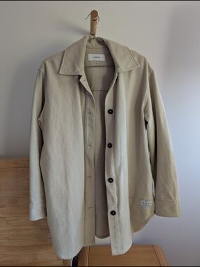 Anian Beige Painters Coat Jacket